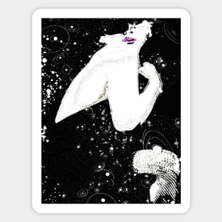 Marilyn Seduced by the Stars II Sticker